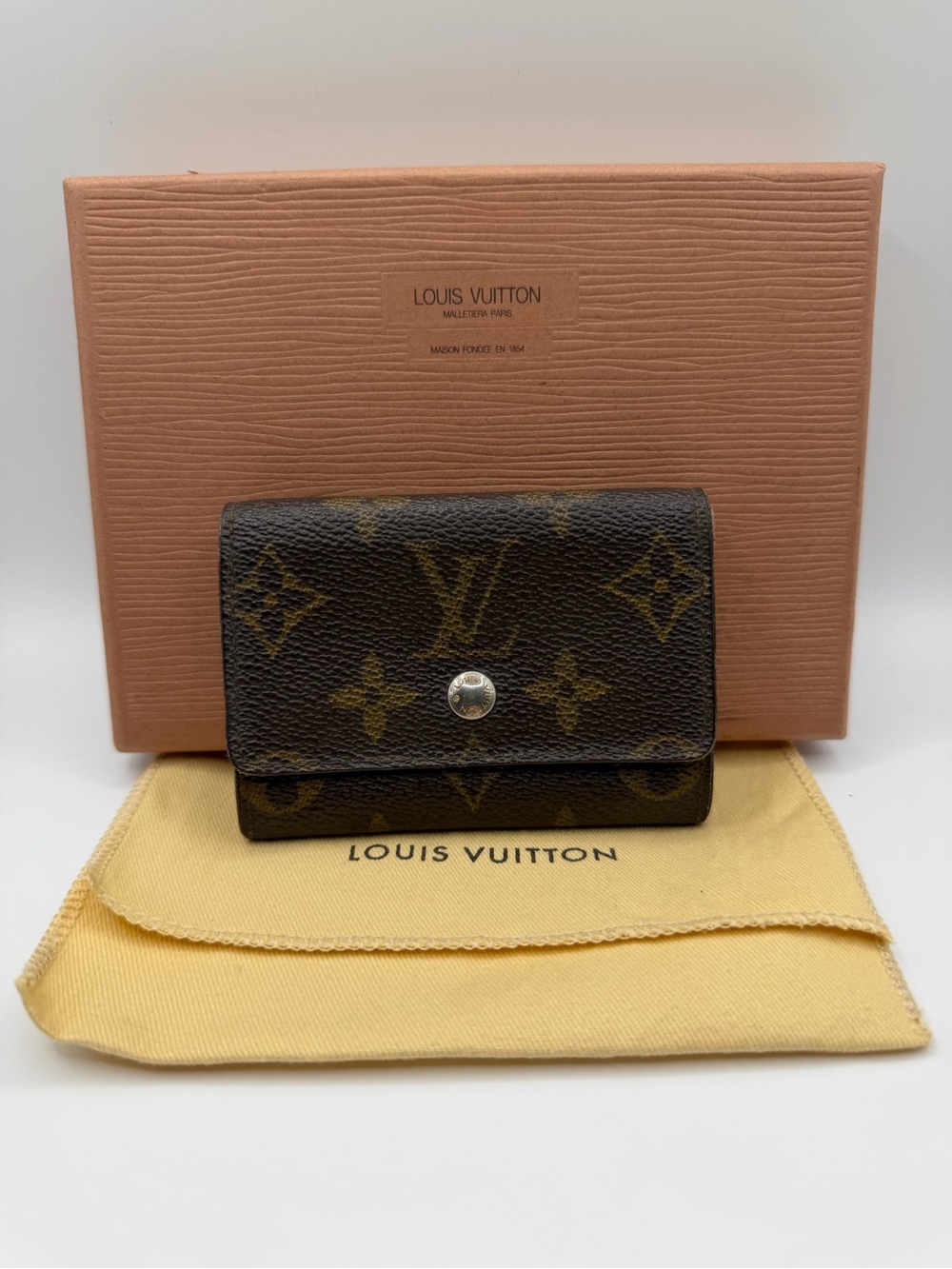 Louis Vuitton Porte-Monnaie Plat Coin Purse